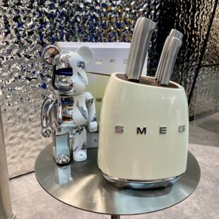 SMEG斯麦格刀具家用复古不绣钢水果切菜刀厨房厨具七件套礼盒套装