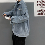 20/秋机能工装潮流牛仔夹克外套男女流行牛仔衣-jk52-p55，男装夹克，星座601-1