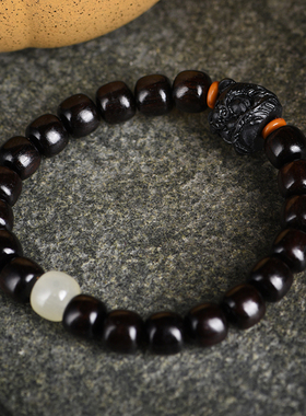 玄同紫光檀黑檀老型珠醒