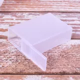 Мужской пластиковый прозрачный портсигар, лента, портативный защитный чехол, 20 шт