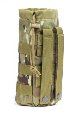 1000D CORDURA户外运动直径9cm水壶袋MOLLE战术水杯袋附件包副包