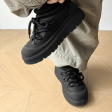 A258-CY21038-P120棉鞋男女同款简约设计感加绒厚底增高雪地靴，男鞋雪地靴，电商A258