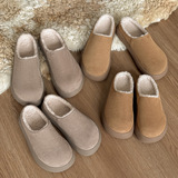 A258-SQB9123-P188情侣包头厚底2025秋冬新款棉鞋半拖鞋勃肯拖鞋，男鞋拖鞋，电商A258