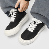 A258-QL23001-P115高帮情侣鞋潮流通勤增高板鞋青春校园板鞋，男鞋休闲鞋，电商A258