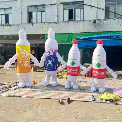 充气广告瓶气模 充气矿泉水瓶模型农夫山泉尖叫饮料雪碧瓶子定制