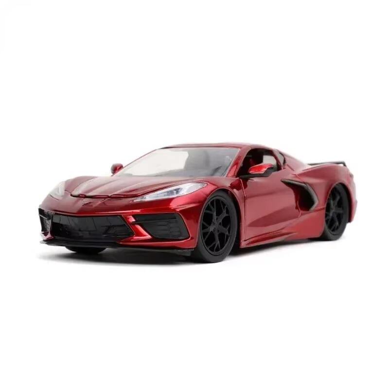 新款 【盒装】1:24Corvette仿真合金汽车模型送男生生日礼物