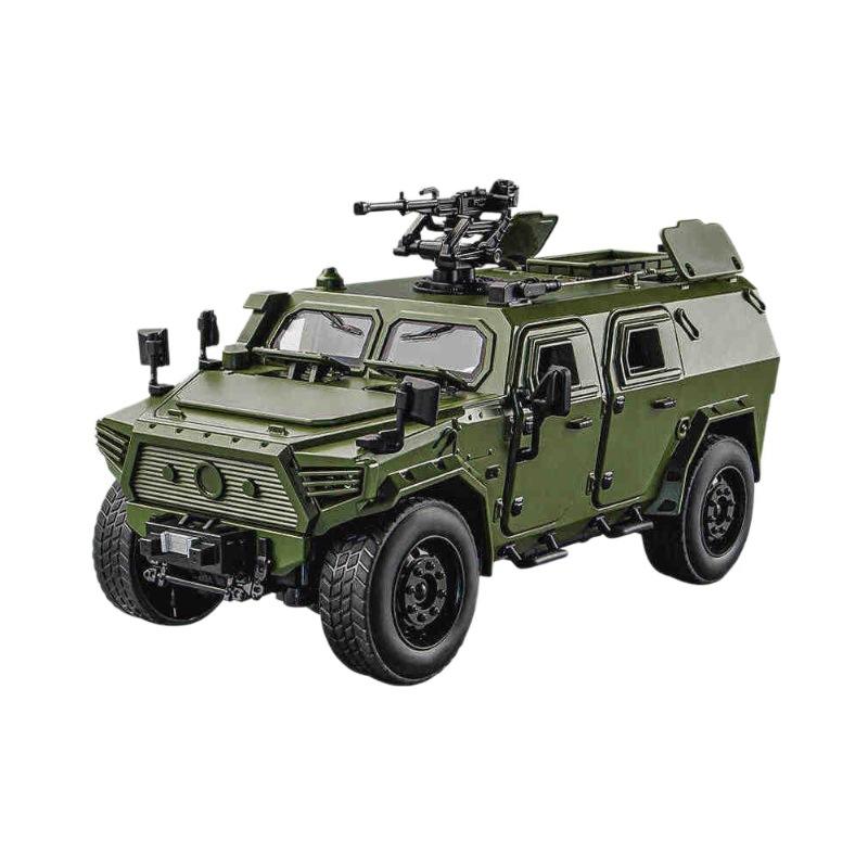 1:18东风猛士合金装甲车模型仿真军事越野车摆件儿童玩具汽车