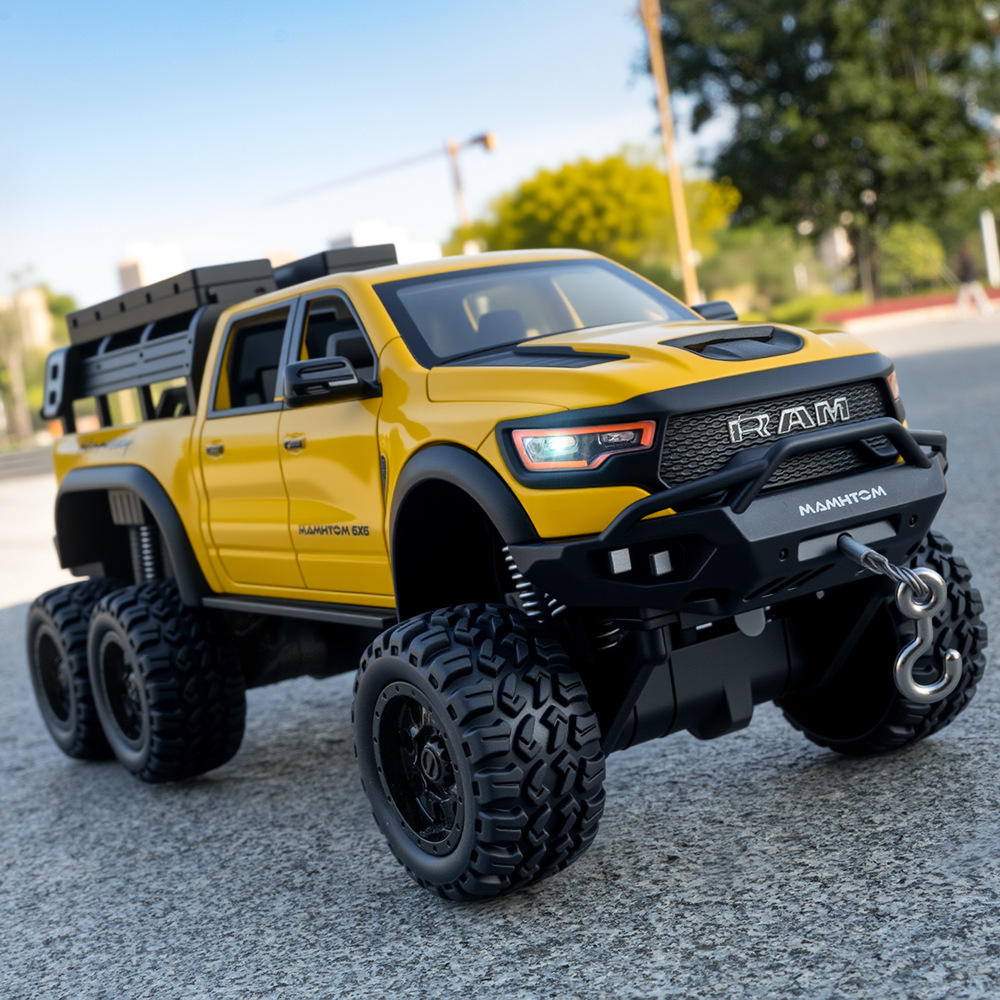 新款 【盒装】车致仿真1:24猛犸象合金越野汽车模型摆件玩具