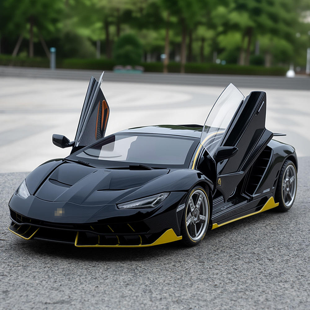 【盒装】车致仿真1:18兰博LP770合金跑车模型摆件金属玩具