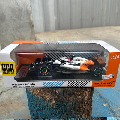 新款 CCA1/24迈凯伦F1摩纳哥赛事版赛车合金汽车模型玩具仿真车