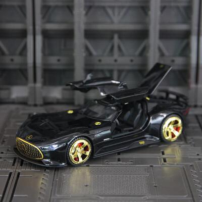 新款 众源兴仿真ANG VISION GT合金超级跑车模型可开门玩具
