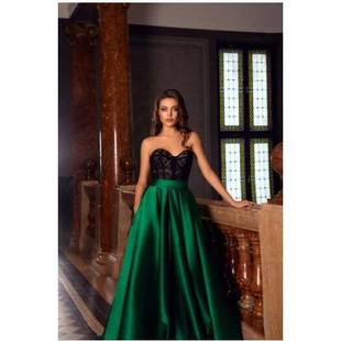 新款 亚马逊蕾丝裹胸性感连衣裙晚礼服婚纱 2020秋冬欧美外贸女装