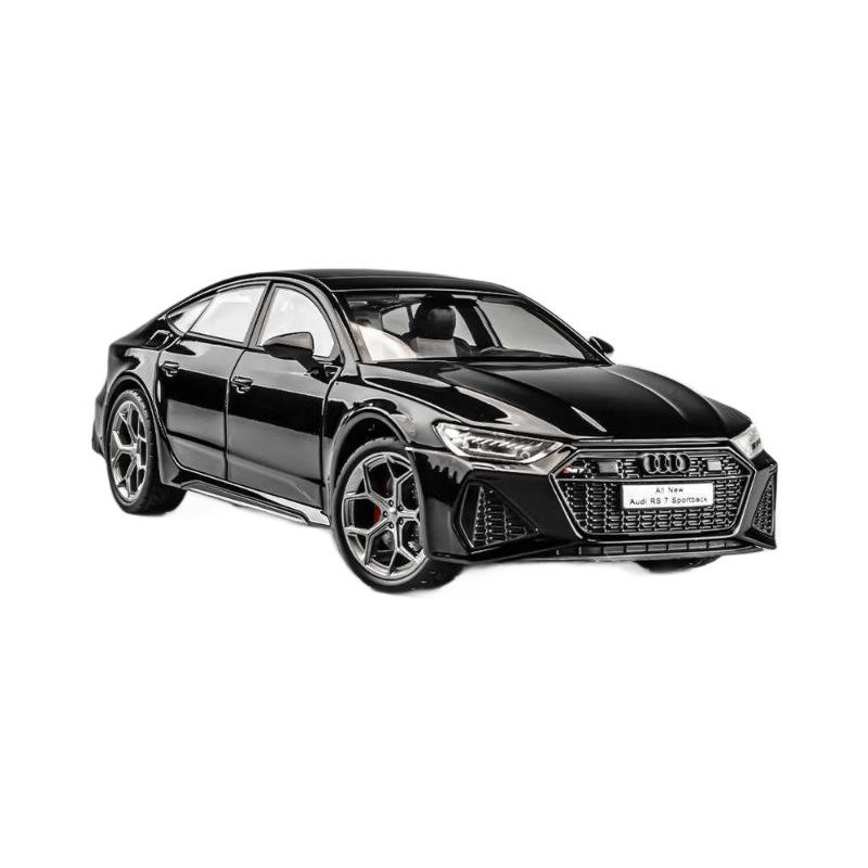 1:24奥迪RS7黑武士合金车模型仿真跑车摆件儿童玩具小汽车男