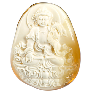 欧采妮白蜜雕刻件天然孤品