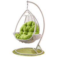 Xinningju outdoor swing, rattan chair, cradle chair, balcony, indoor home hammock, chair, rocking chair, leisure hanging basket, hanging chair thumbnail 4