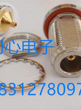 N-KYB2 KYB3 N母头接RG405 RG402 50-2-3 141半柔半钢线专用接头