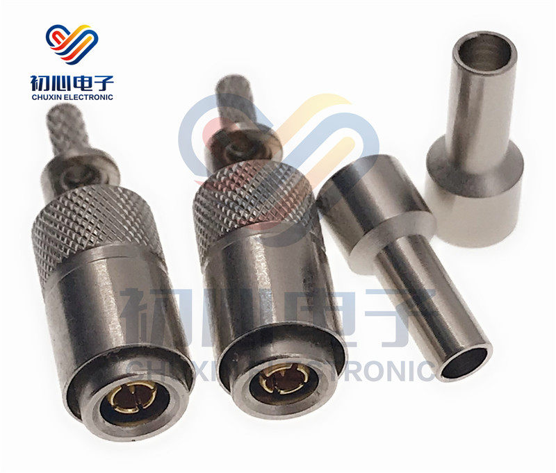 5 阿尔卡特2m同轴连接器 cc4公头带锁sdi高清接头