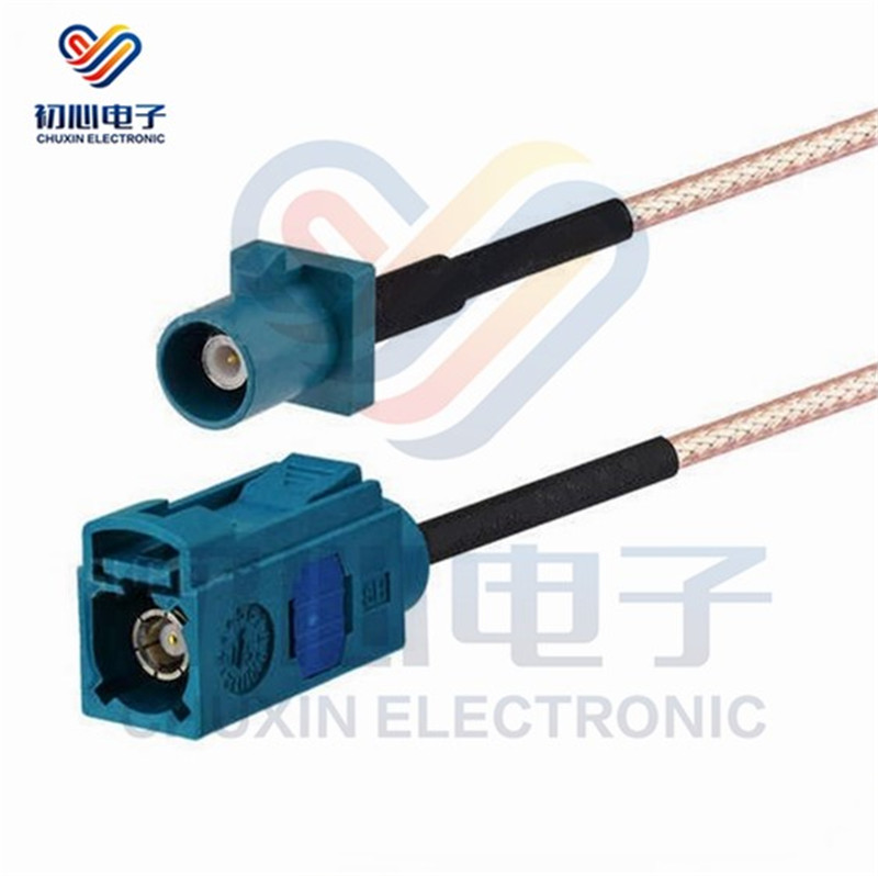 通用青绿色公转母车载延长线