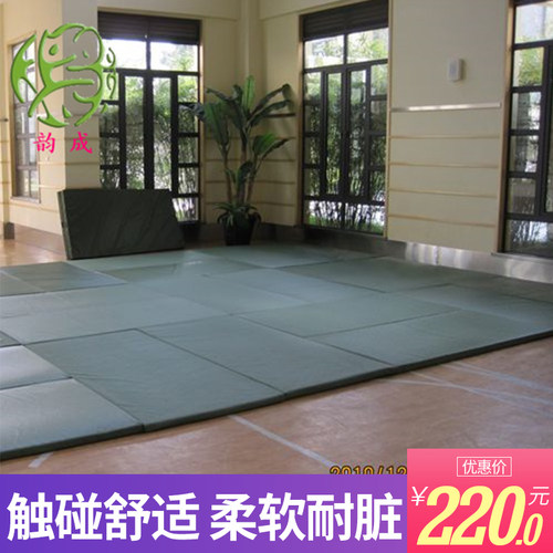 专业比赛柔道训练室内压缩摔跤垫