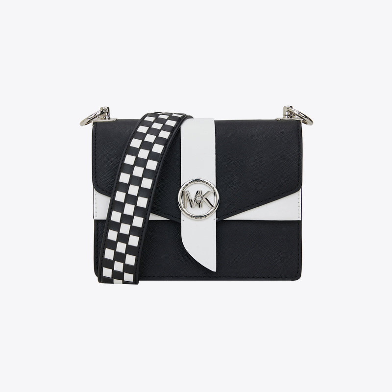 MICHAEL KORS 迈克.科尔斯 MK女士GREENWICH系列牛皮单肩斜挎包