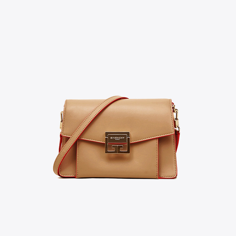 Givenchy 纪梵希女包牛皮拼色单肩斜挎包链条装饰BB501CB0TG