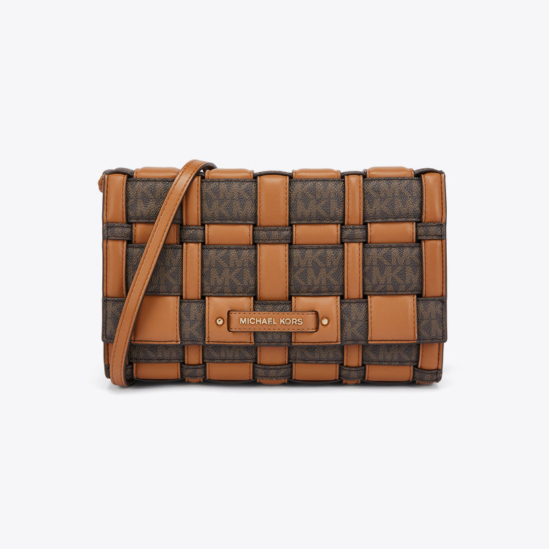 MICHAEL KORS 迈克科尔斯 MK女包  女士编织单肩斜挎包