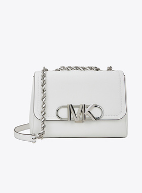 MICHAEL KORS 迈克·科尔斯 MK女包女士白色单肩链条斜挎包
