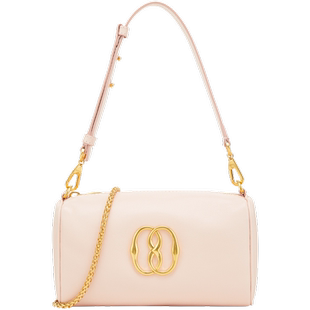 BALLY 巴利 女士粉色腋下包链条手提单肩包 EMBLEM ROX