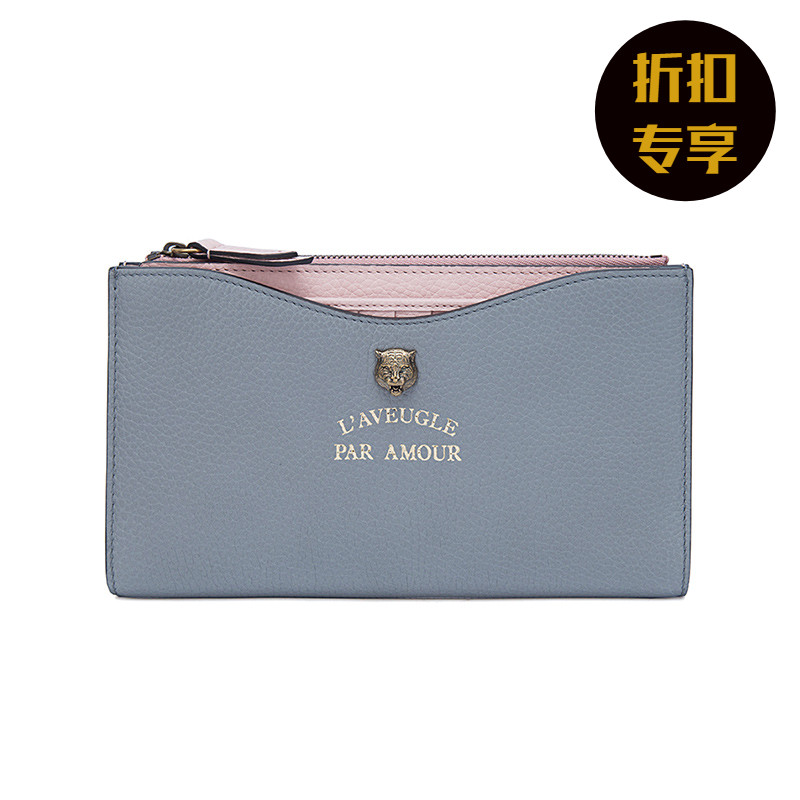 GUCCI/古驰女士钱夹多卡位用途信用卡包零钱包清仓453166 A7MDT