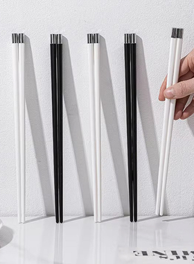 纯陶瓷筷子的家庭优雅的新风格可访问的豪华优雅的白色简单骨瓷精