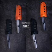 百浓通体夹S35VN小水果刀夹钢水果刀瓜果削皮刀开虾背刀极端武力