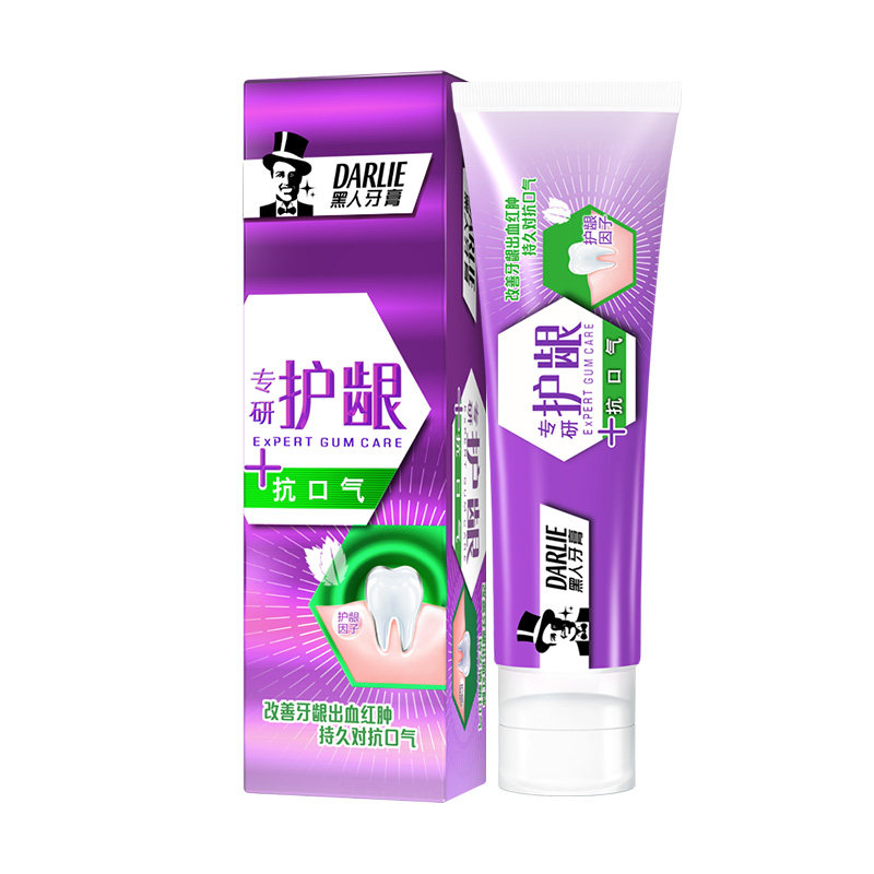 好来 原黑人牙膏 专研护龈120g抗口气  1件装