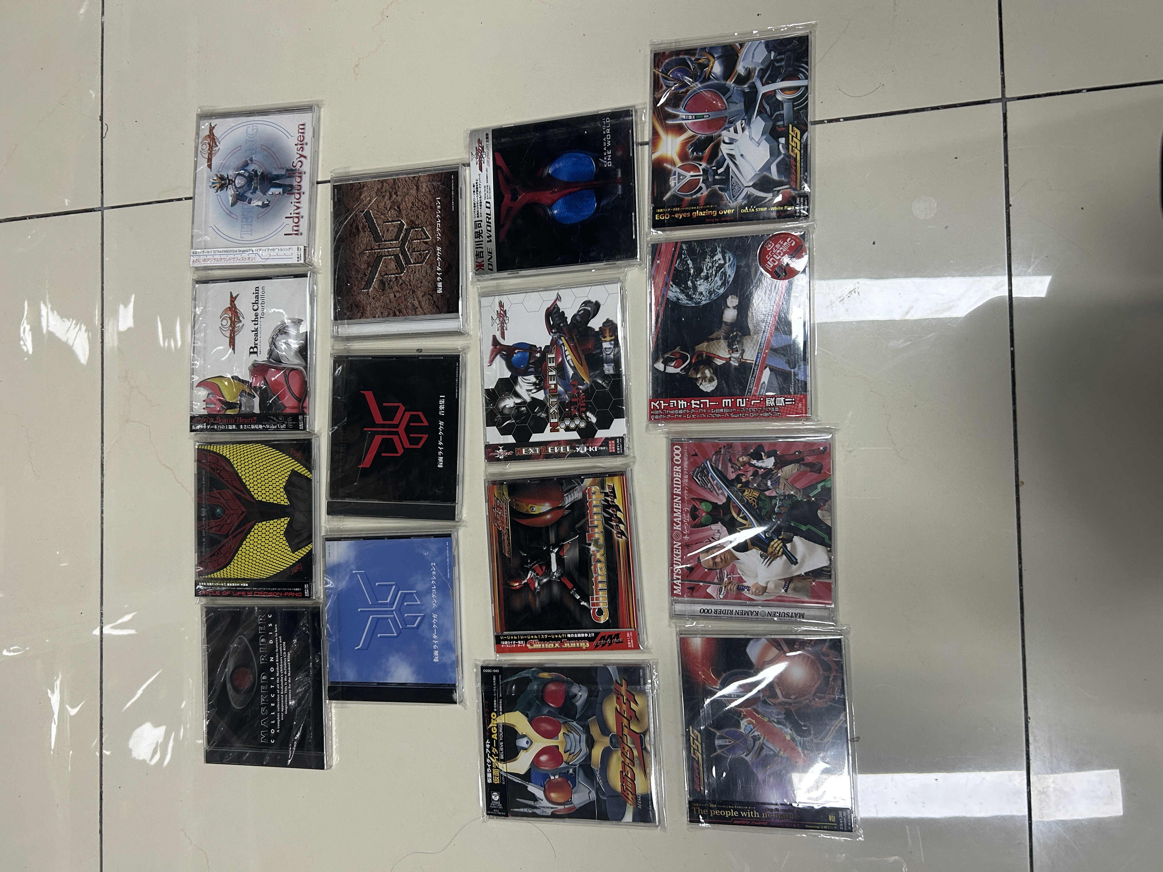 日版，假面骑士空我faiz电王555甲斗555欧兹kabuto，音乐盘CD碟片