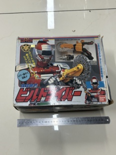 日版正版,超级战队金属英雄,特殊救援搜查队DX武器套装使用正常