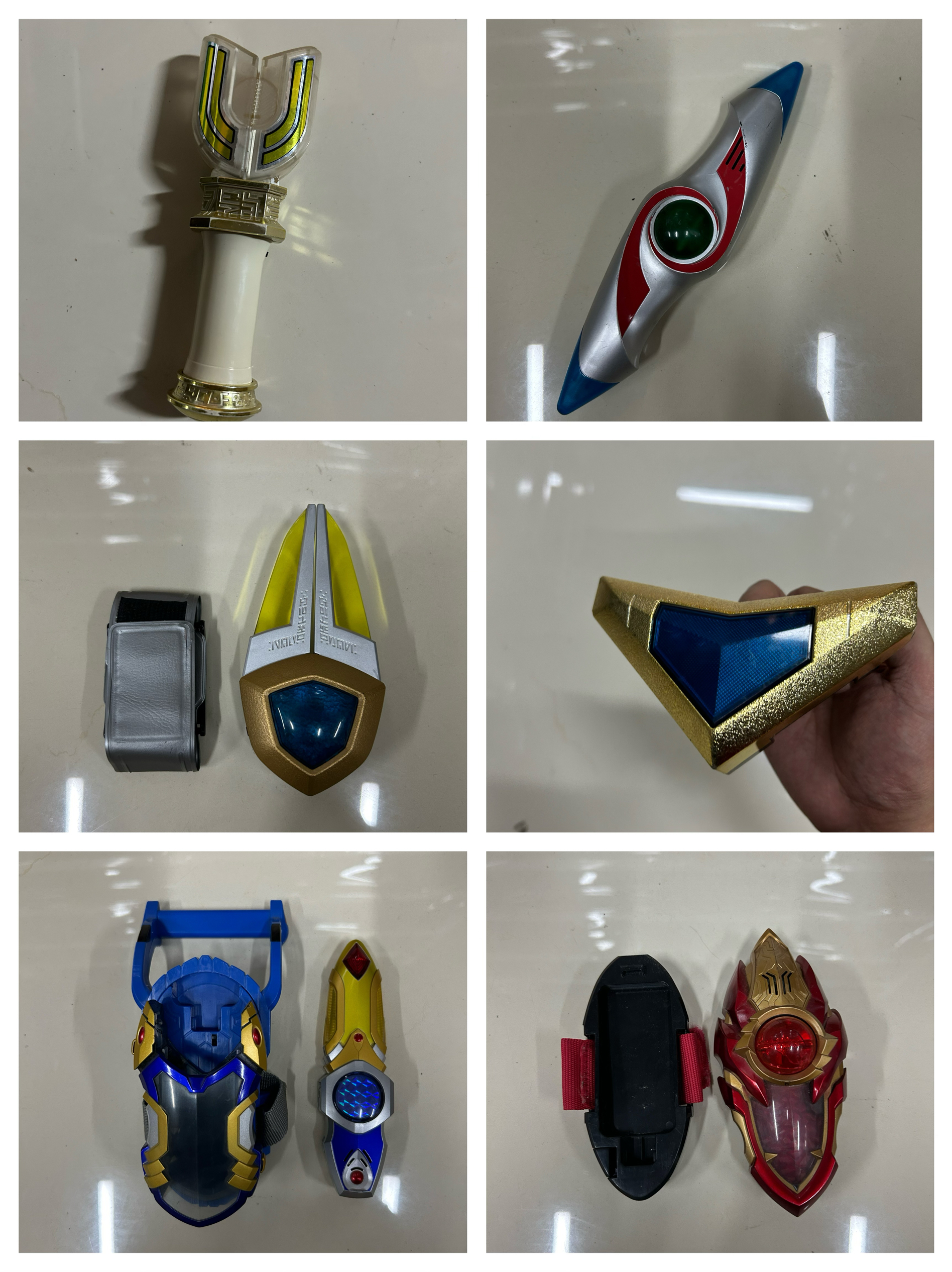 每日放送初版DX，迪迦盖亚梦比优斯帕瓦特奥特曼变身器，正版