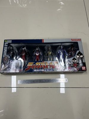 绝版套装，迪迦奥特曼剧场版，最终圣战，黑暗迪迦卡米拉软胶套装