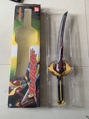 绝版收藏，假面骑士agito亚极陀武器，火焰军刀，声光正常，绝版