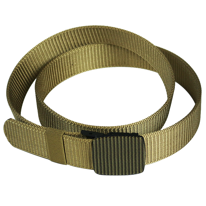 翻板扣腰带男款尼龙战术调节男士男女户外军训多功能帆布皮带裤带