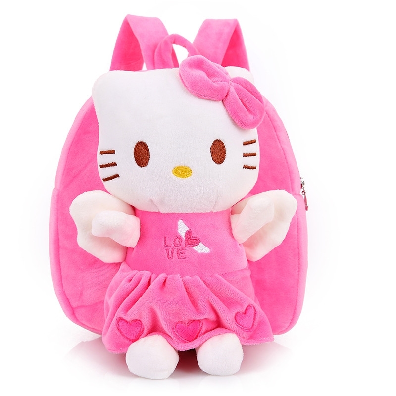 需要用券可爱Hello kitty 幼儿园小书包双肩背包1-2-3岁宝宝男女孩婴儿童