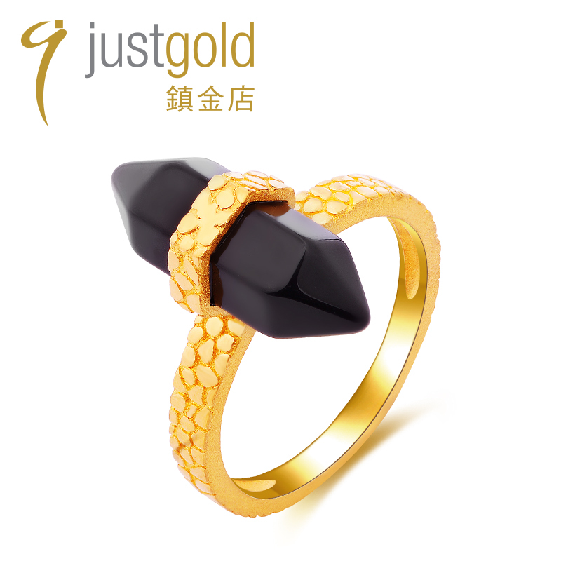 justgold神秘魔力足金戒指