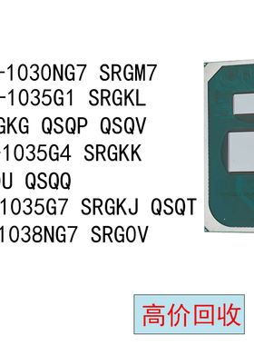 I5-1030NG7 SRGM7I5-1035G1 SRGKL SRGKG QSQP QSQV