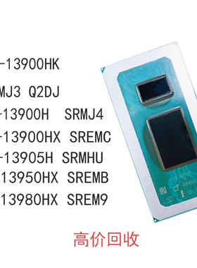 I9-13905H SRMHU I9-13950HX SREMB I9-13980HX SREM9