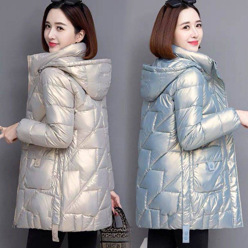 羽绒棉服女洋气妈妈2024冬季新款气质减龄中长款女士棉袄洋气外套