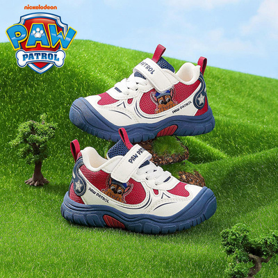 汪汪队男童运动鞋软底2026春秋季新款幼儿园网面透气儿童鞋宝宝鞋