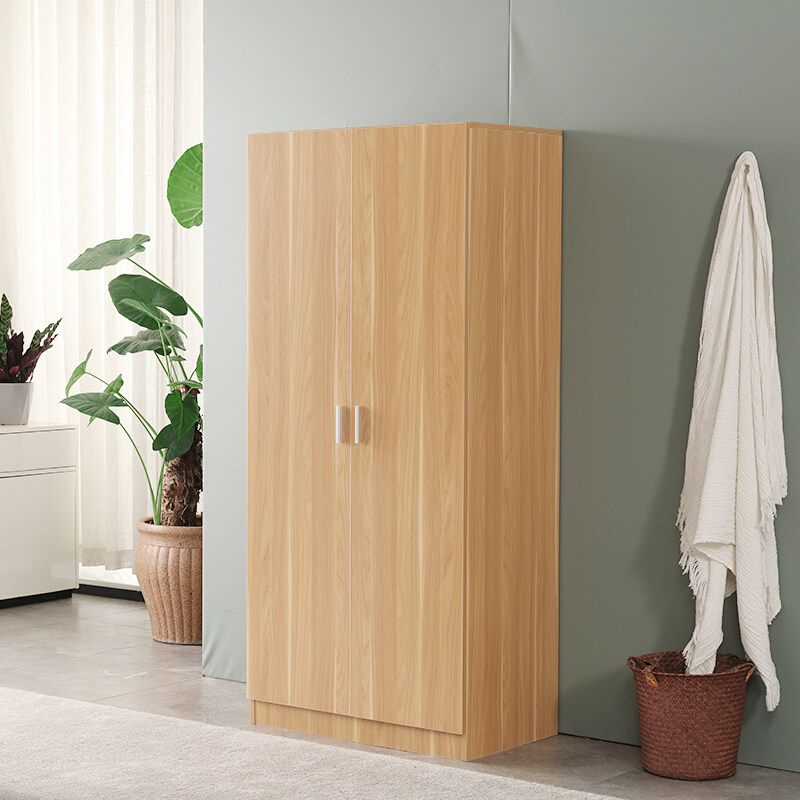 广州木质更衣柜现代简约衣柜板式更衣柜收纳组合柜二门三门更衣柜