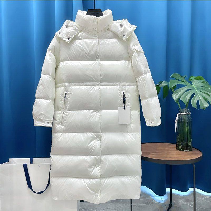 宋玉xi同款白色羽绒服大衣外套新