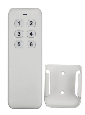 3V两节7号电池供电超薄无线遥控器6键8键可选 ev1527芯片315M433M