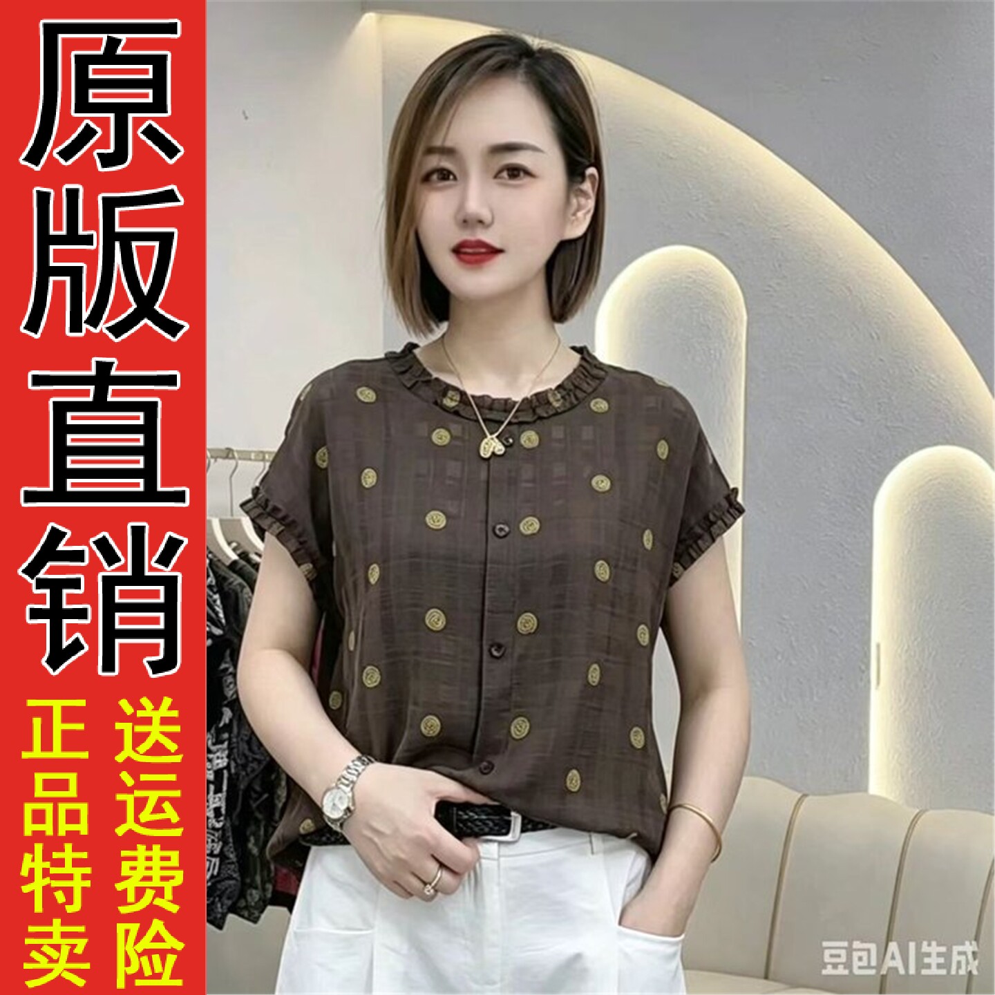 2026夏季新款时尚休闲圆领