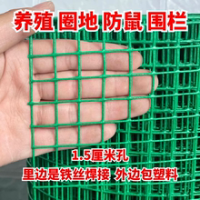 防锈万能型网格铁网养鸡拦鸡养殖网护栏隔离栏钢丝网铁丝网围栏网