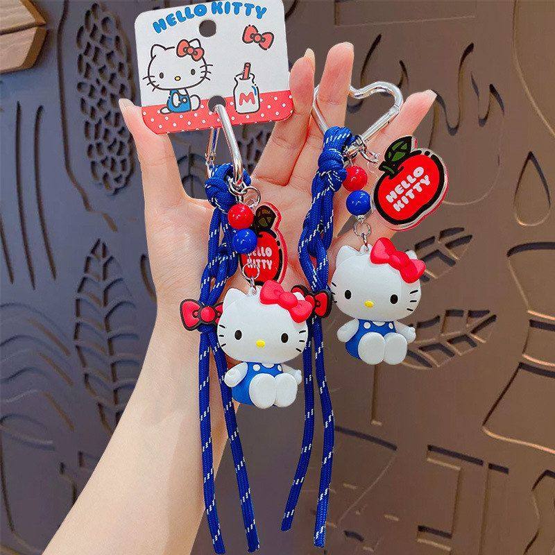 正版可爱三丽鸥KT猫公仔钥匙扣包包挂件情侣钥匙链背包挂饰小礼品,节庆用品/礼品,钥匙扣,淘宝优惠券,粉丝福利购,淘宝优惠卷